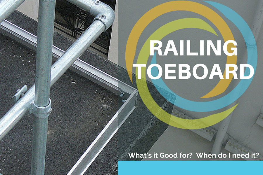 Toeboard Railing requirements